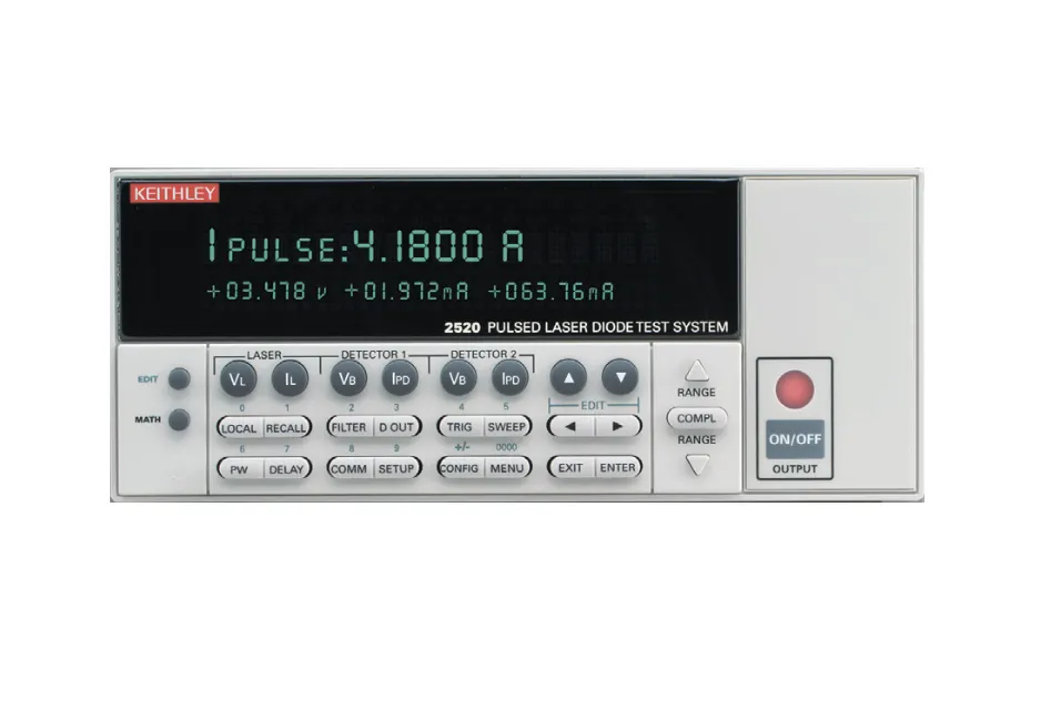 Sistema de Teste de Diodo Laser Pulsado Keithley 2520