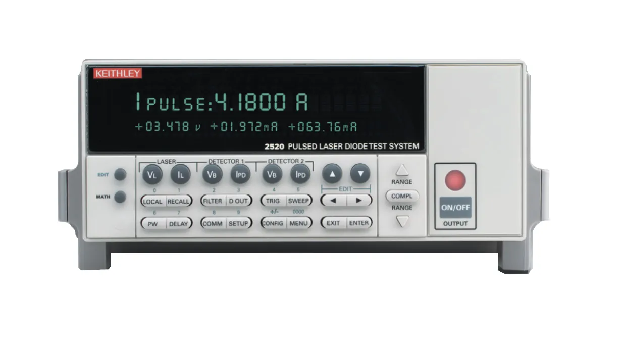 Sistema de Teste de Diodo Laser Pulsado Keithley 2520