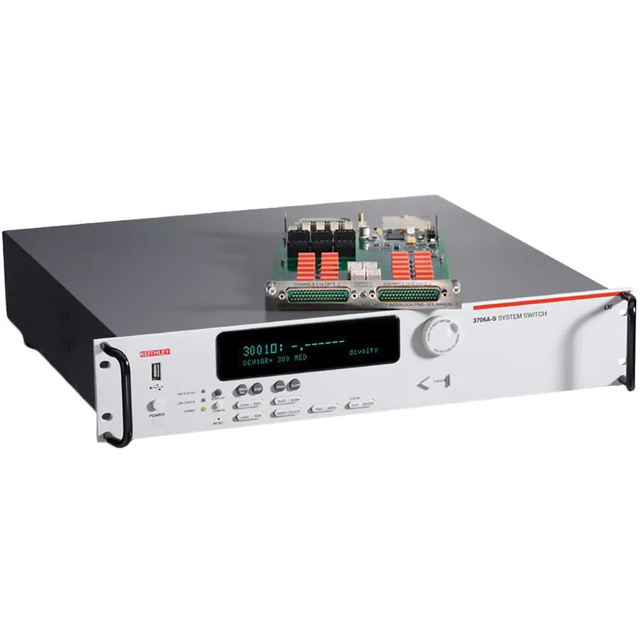 Keithley 3706A-S Chave de Sistema de Seis Slots