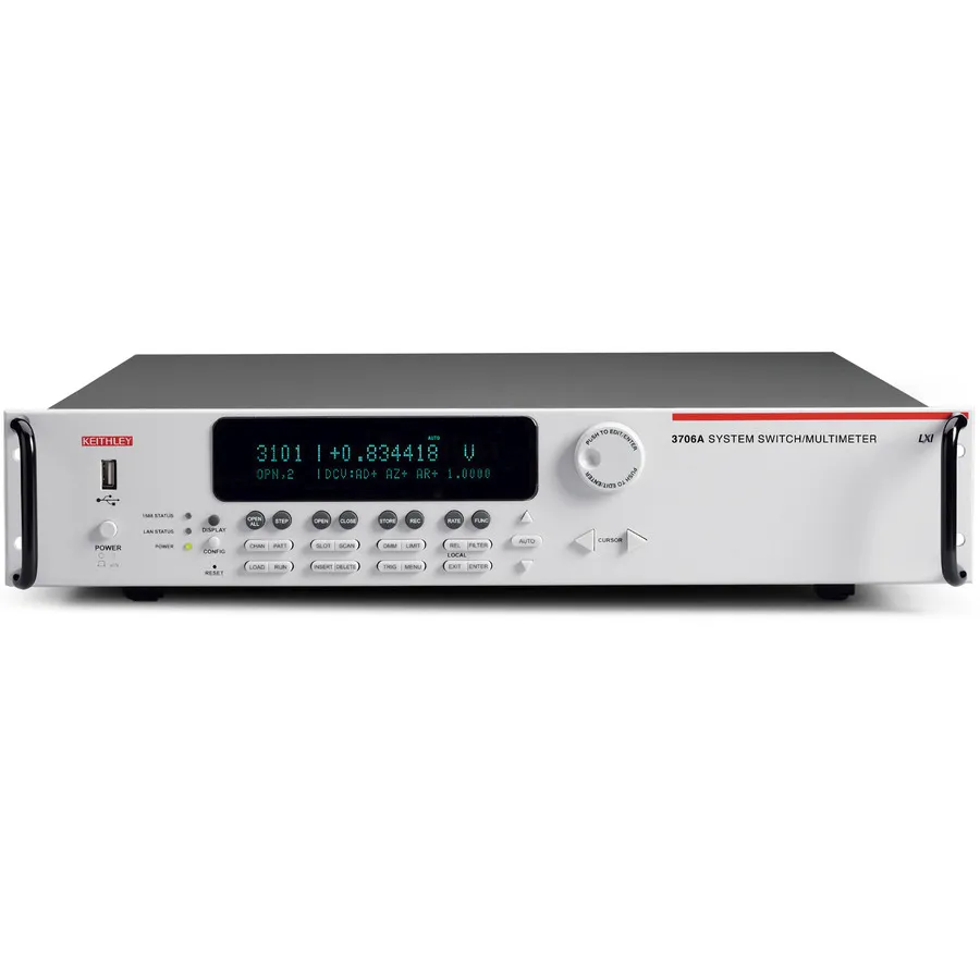 Keithley 3706A Chave de Sistema de Seis Slots com DMM de Alto Desempenho