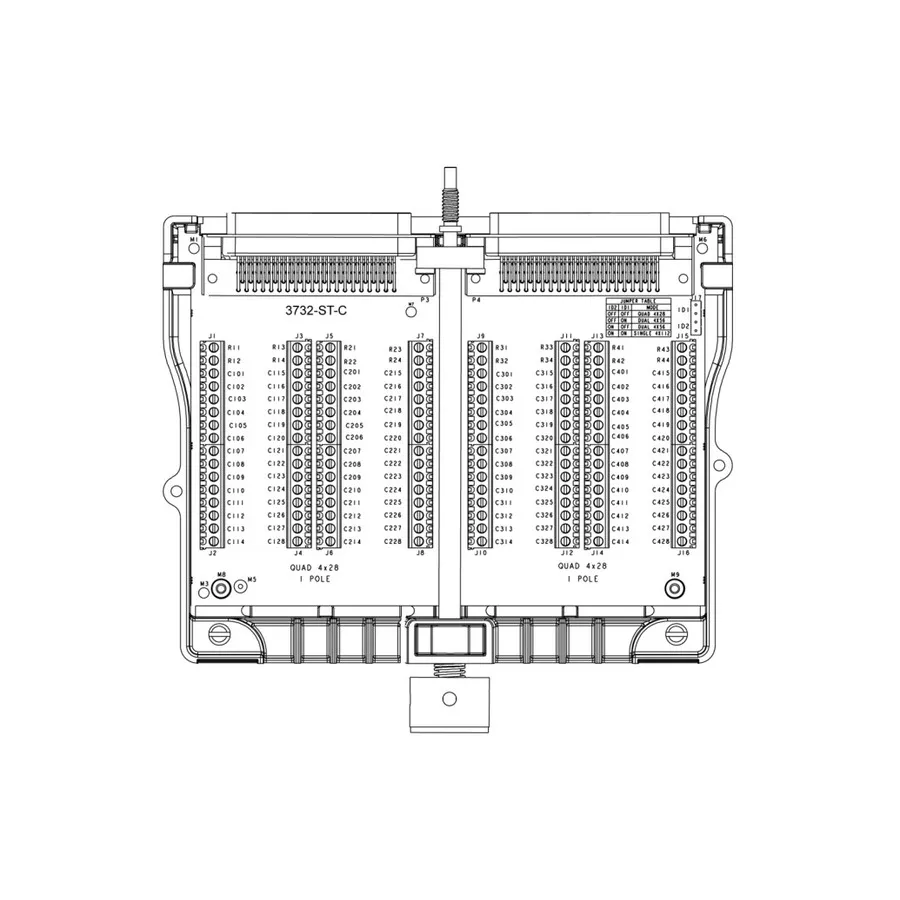 Bloco de Terminal de Parafuso Keithley 3732-ST-C