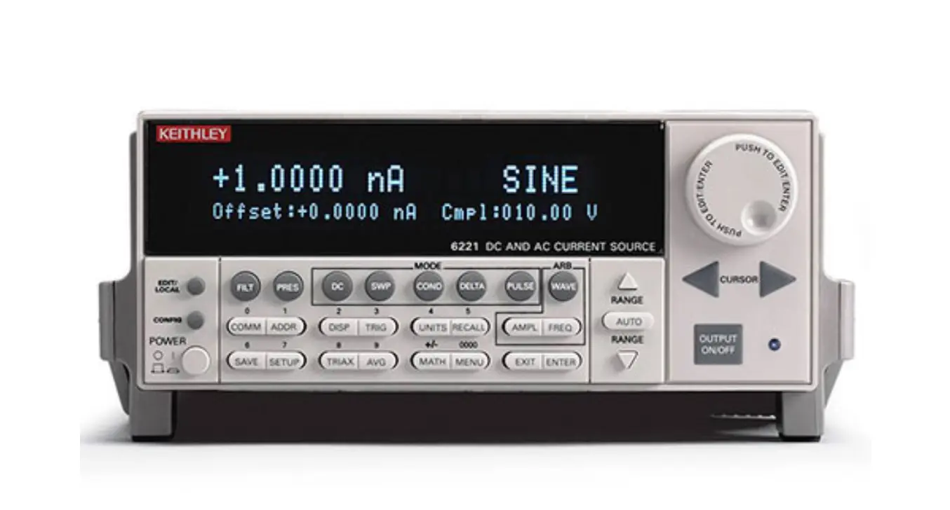 Fonte de Corrente CA e CC Keithley 6221/2182A com Nanovoltímetro