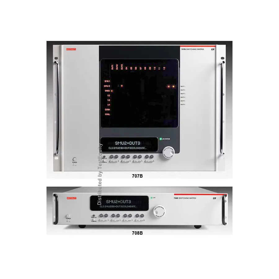 Keithley 708B Estrutura Principal de Matriz de Comutação