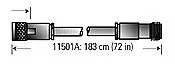 Cabo Coaxial RF Keysight 11500A