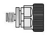 Adaptador RF Keysight 11902B 2.4 mm para APC-7