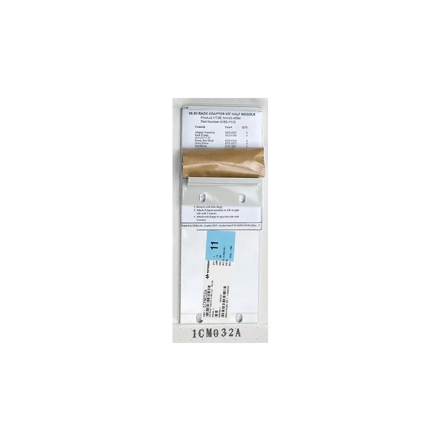 Kit de Flange para Montagem em Rack Keysight 1CM032A 88,1 mm A (2U)