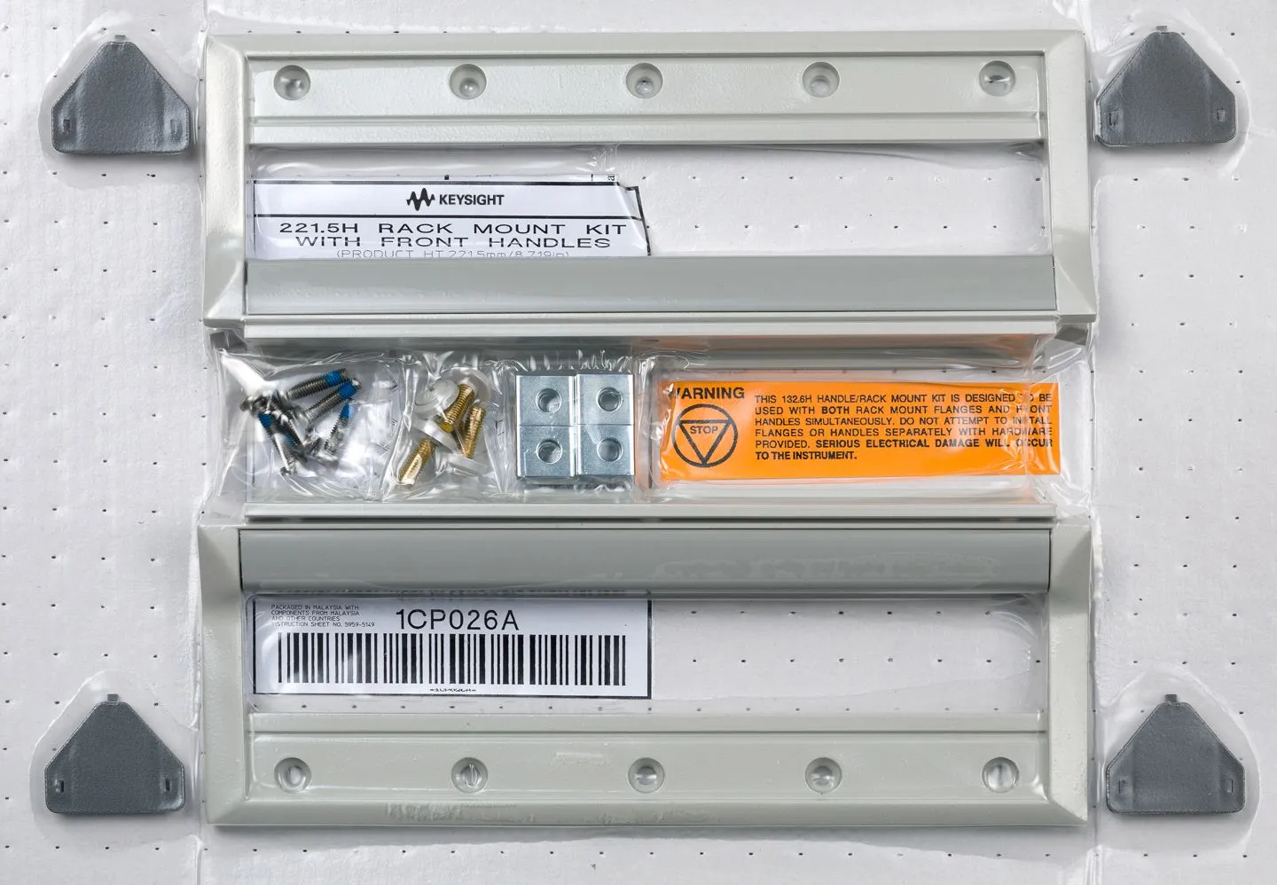 Keysight 1CP026A Kit de Flange e Alça para Montagem em Rack (5U)