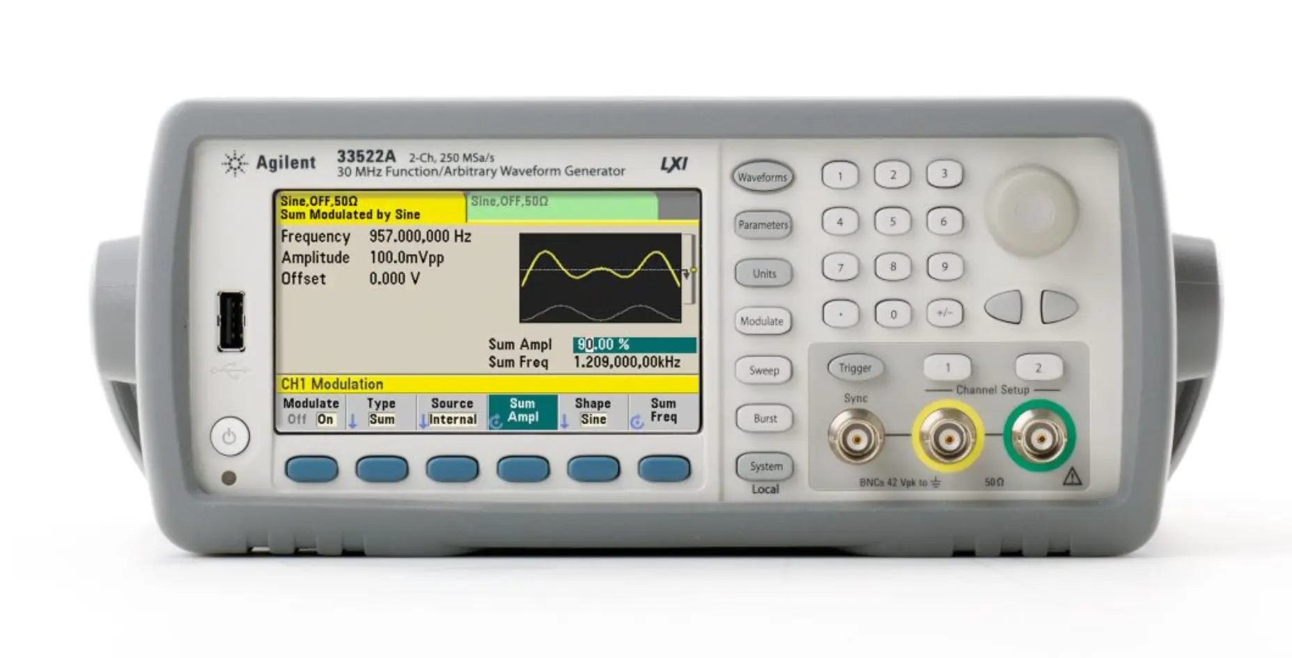 Keysight 33522A Gerador de Forma de Onda Dual-Canal