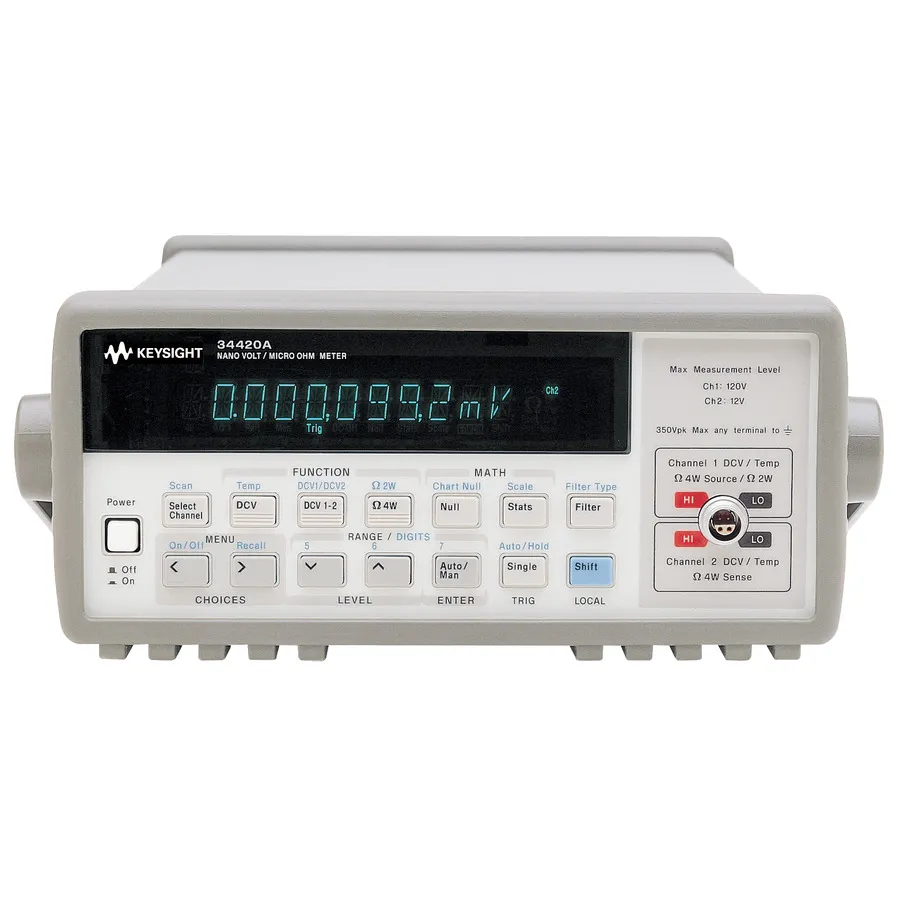 Medidor Nanovolt/Micro-Ohm Keysight 34420A