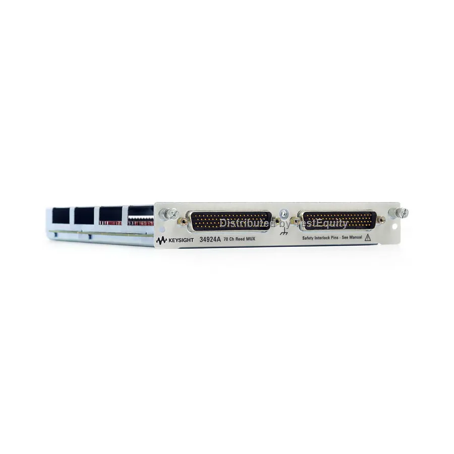 Keysight 34924A Módulo Multiplicador Reed com 70 Canais