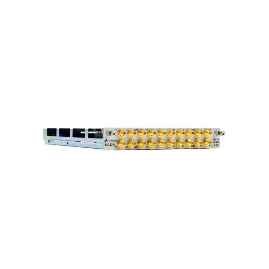 Multiplicador RF Quad 1x4 75 Ohm Keysight 34942A