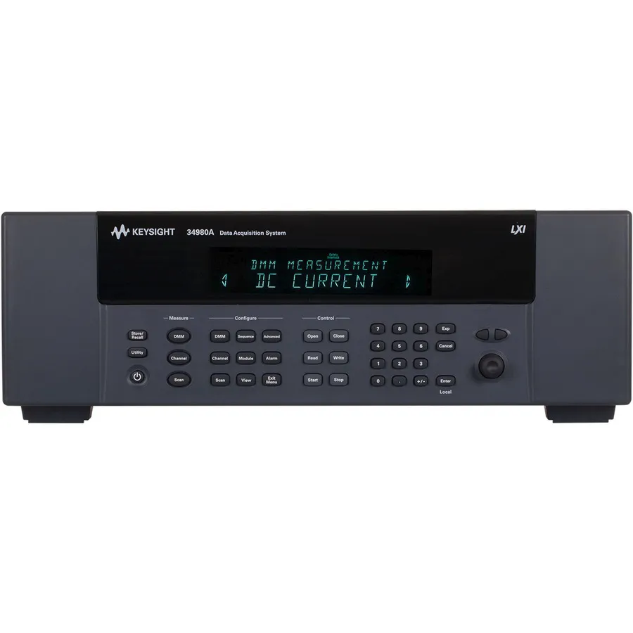 Keysight 34980A Unidade Multifunção de Comutação/Medição