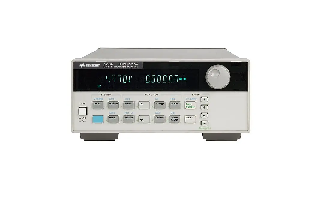 Keysight 66321D Fonte DC de Comunicação Móvel com DVM