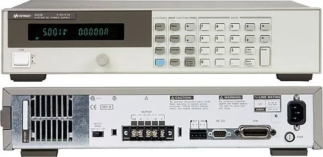Fonte de Alimentação CC Keysight 6632B