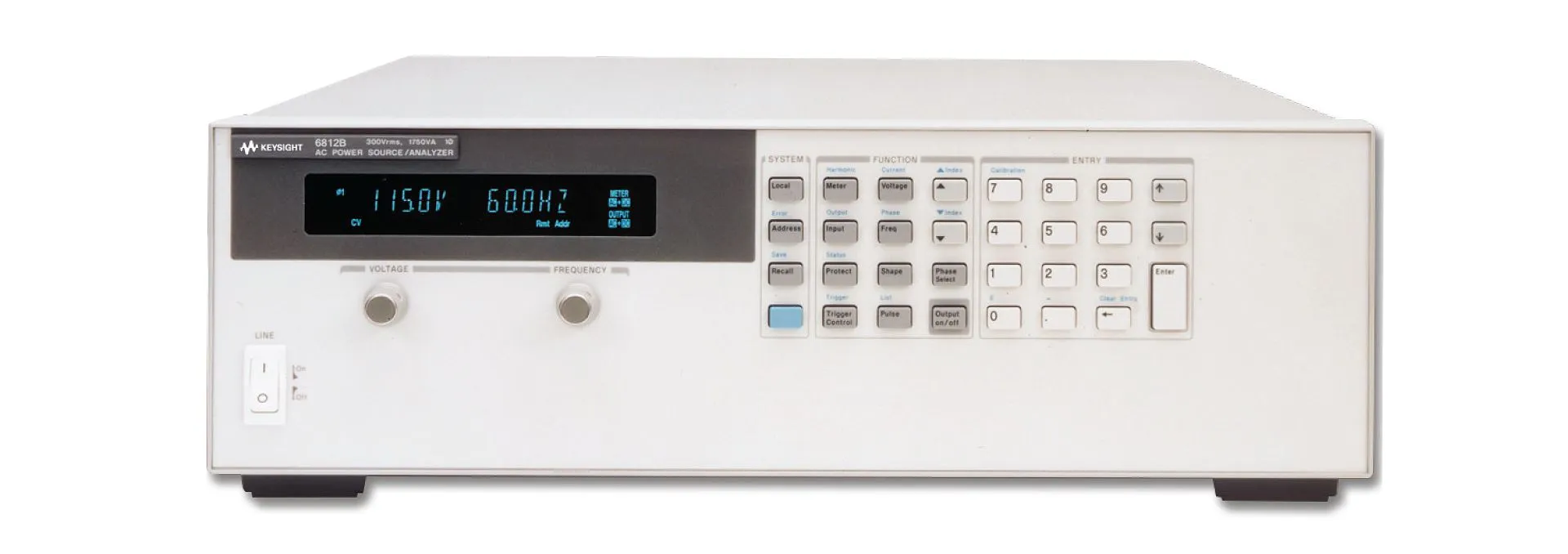 Fonte de Alimentação e Analisador de Potência AC/CC Keysight 6812B