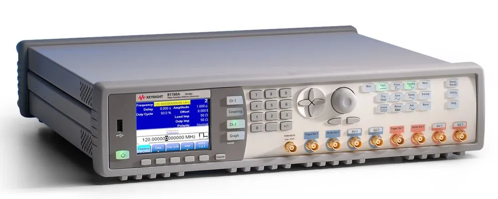 Gerador de Pulsos Função Arbitrário Ruído Keysight 81150A