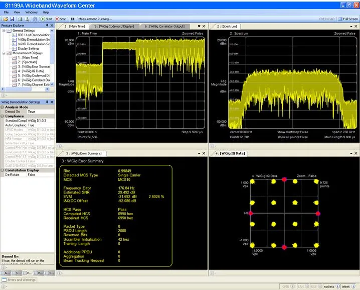 Centro de Forma de Onda Wideband Keysight 81199A