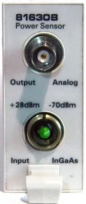 Sensor Keysight 81630B de Potência Óptica