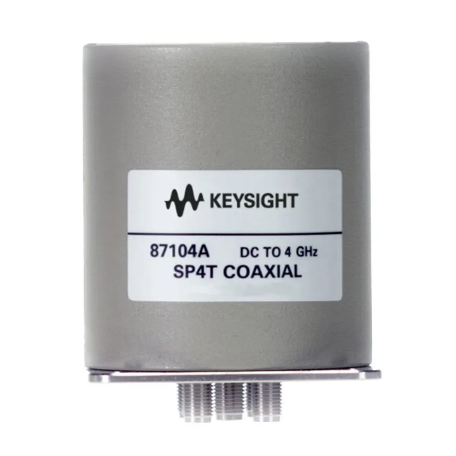 Chave Coaxial Multipuerta Keysight 87104A/100/T24