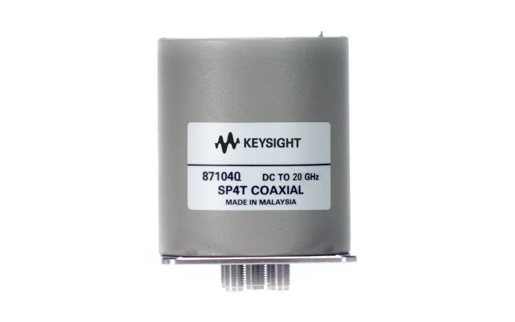Keysight 87104Q Coaxial Switch de Baixo PIM