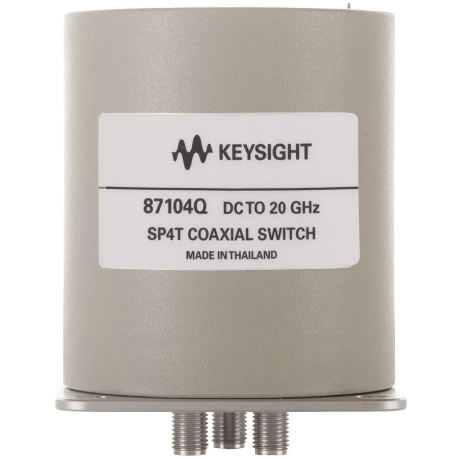 Keysight 87104Q Coaxial Switch de Baixo PIM