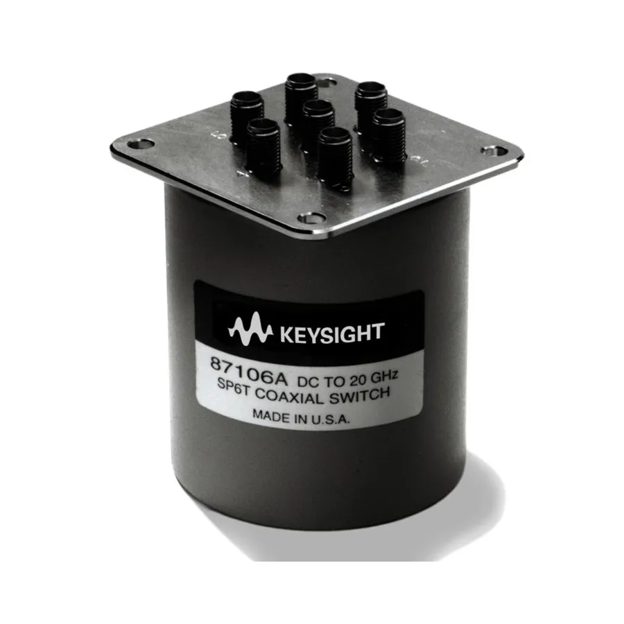 Keysight 87106A/024/161 Coaxial Switch Multiporta