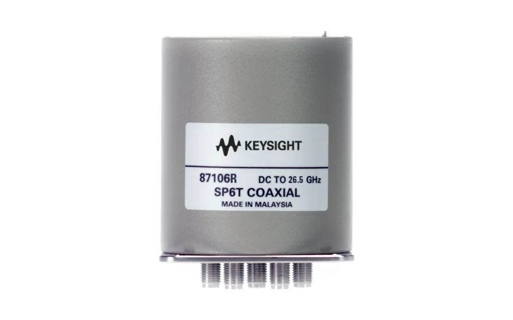 Chave Coaxial SP6T Keysight 87106R