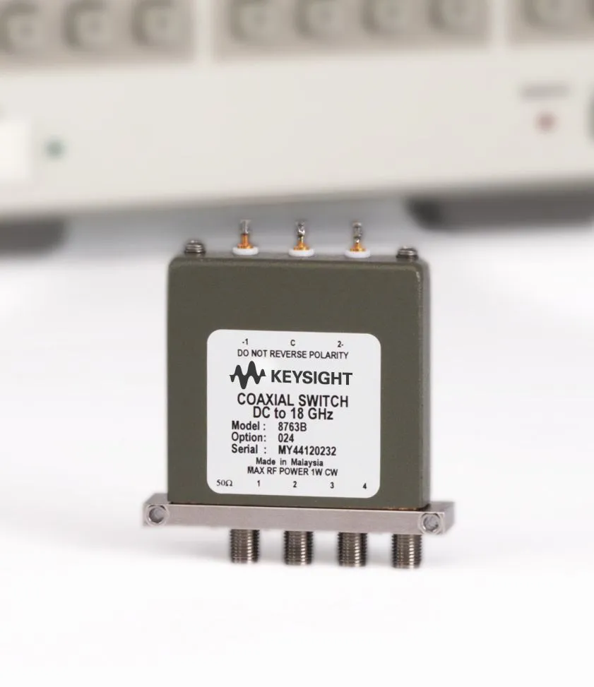 Interruptor Coaxial Keysight 8763B