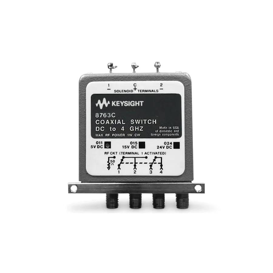 Comutador Coaxial de 5 Portas Keysight 8764C/024