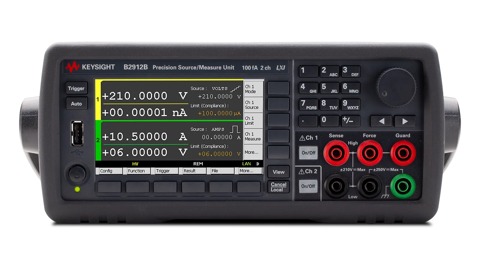 Keysight B2912B Unidade de Fonte/Medida de Precisão