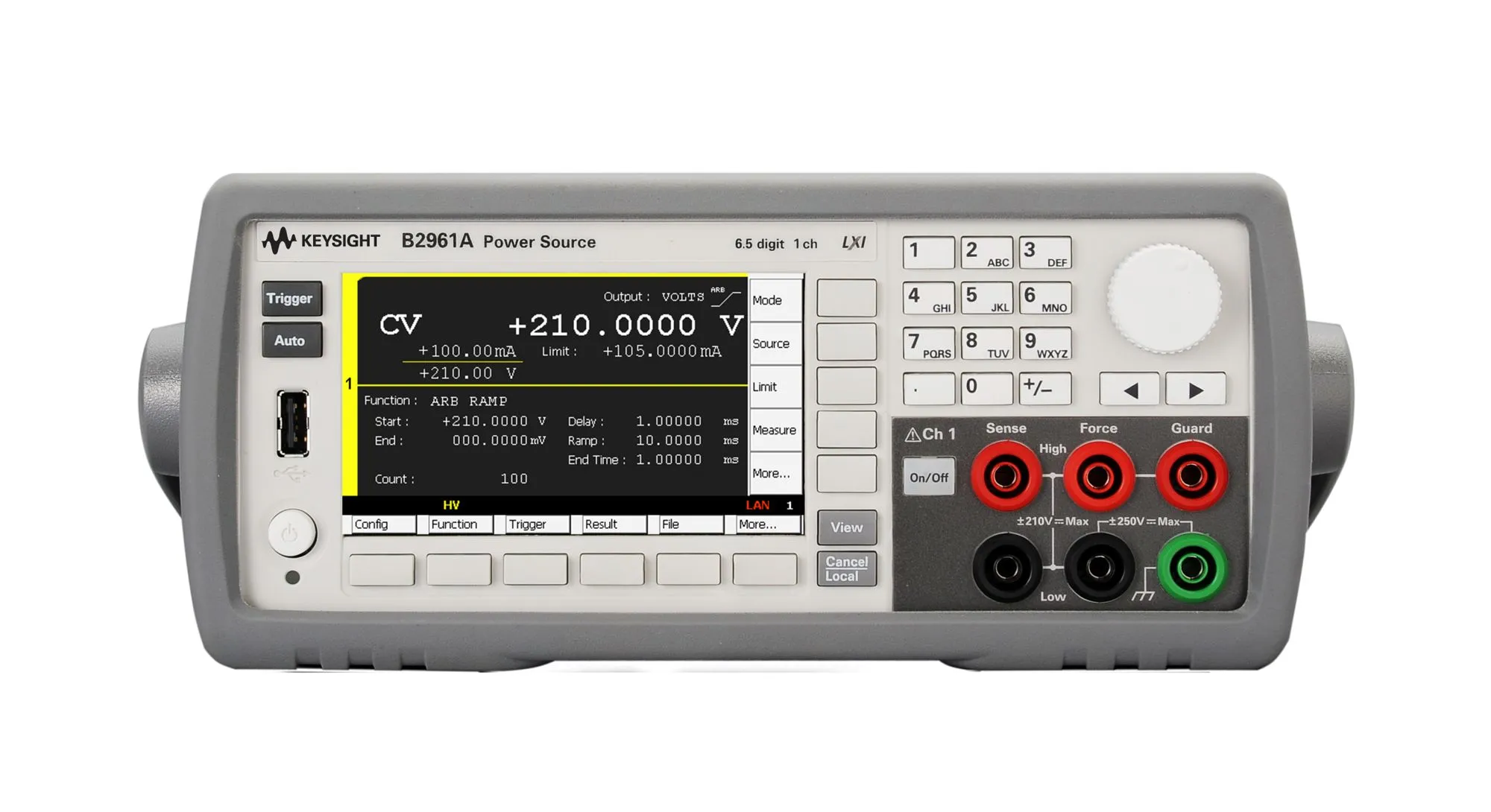 Fonte de Energia de Baixo Ruído Keysight B2961A de 6,5 Dígitos