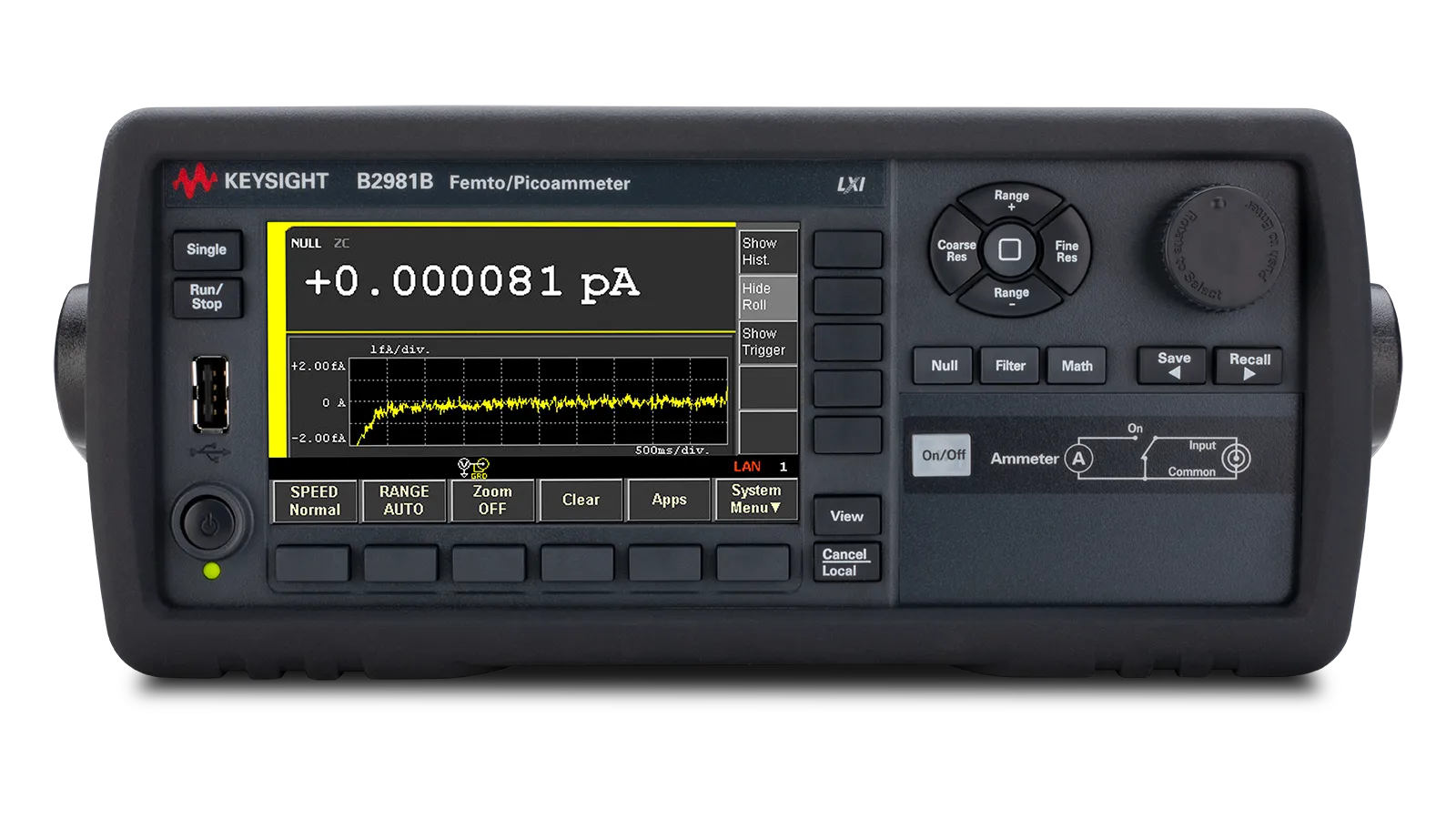 Picoamperímetro Keysight B2981B Femto/Pico