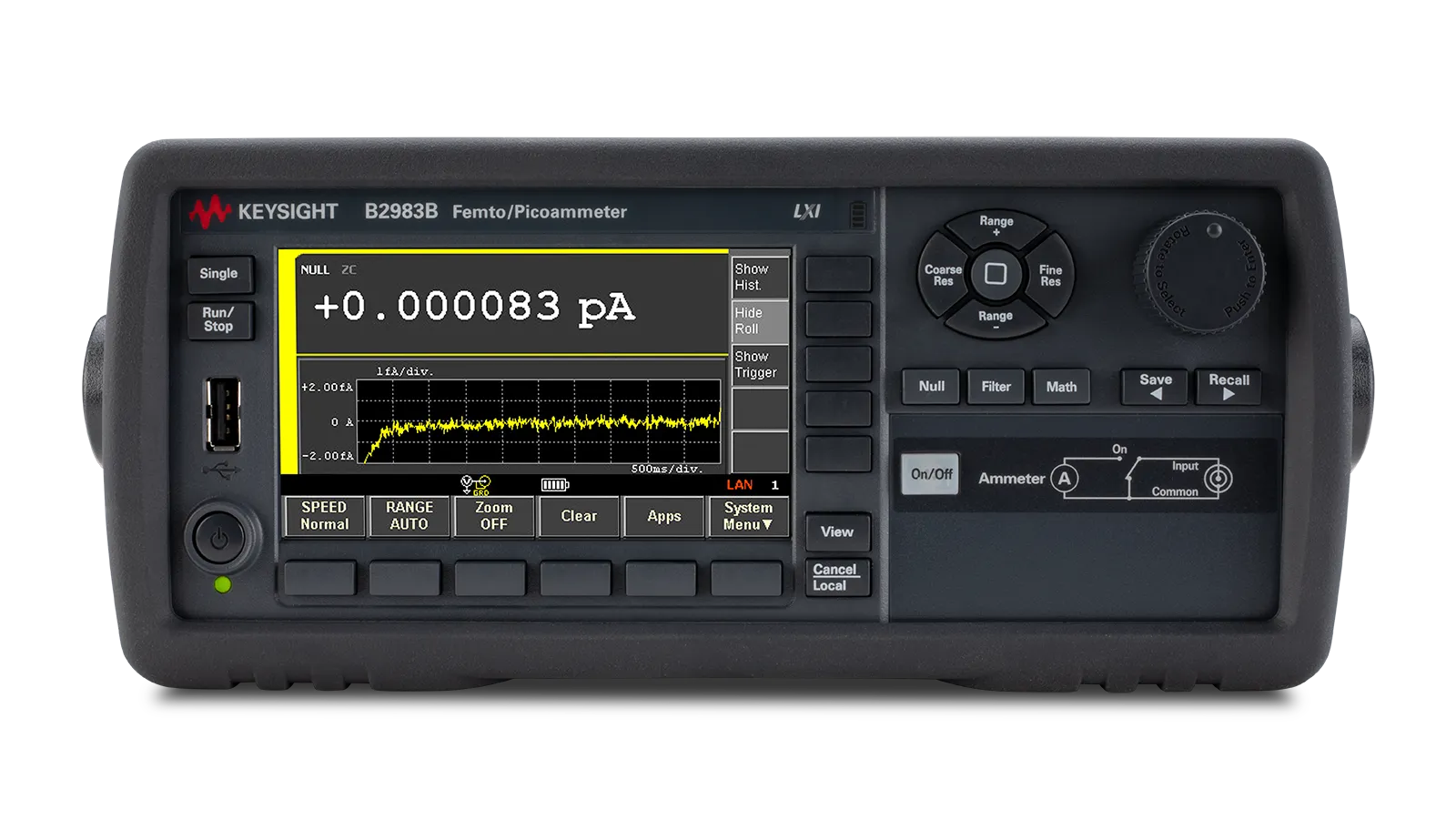 Picoamperímetro Keysight B2983B Femto/Pico