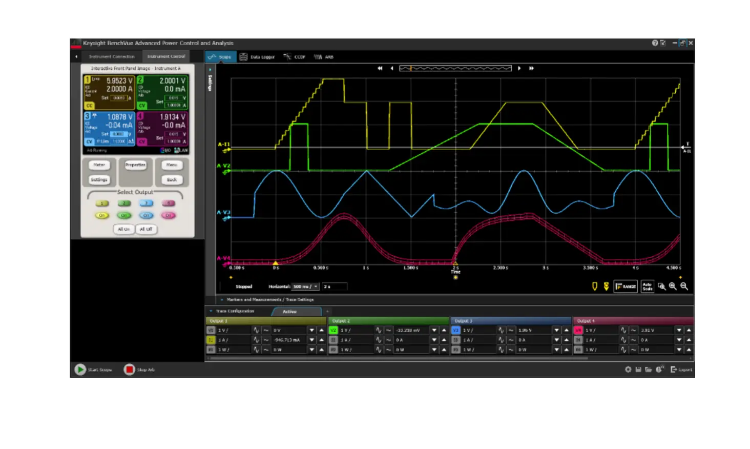 Software de Controle de Energia Keysight BV9201B BenchVue