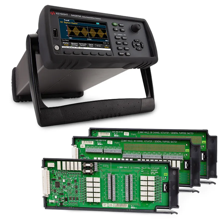 Pacote de Aquisição de Dados com Comutação Keysight DAQ973SB