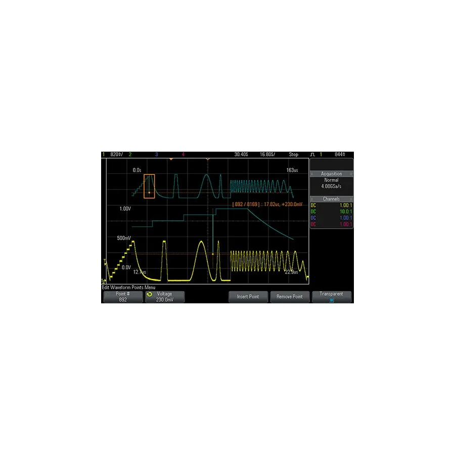 Keysight DSOX3WAVEGEN WaveGen Gerador de Função e Forma de Onda Arbitrária