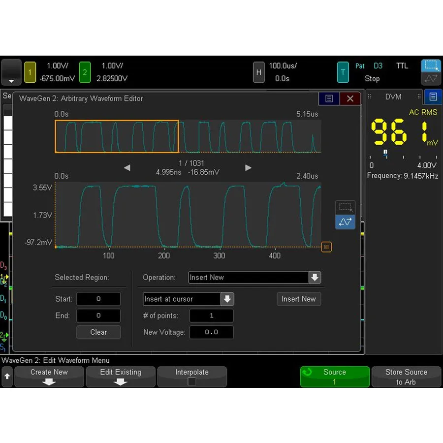 Keysight DSOX6WAVEGEN2 Software Gerador de Forma de Onda de 2 Canais