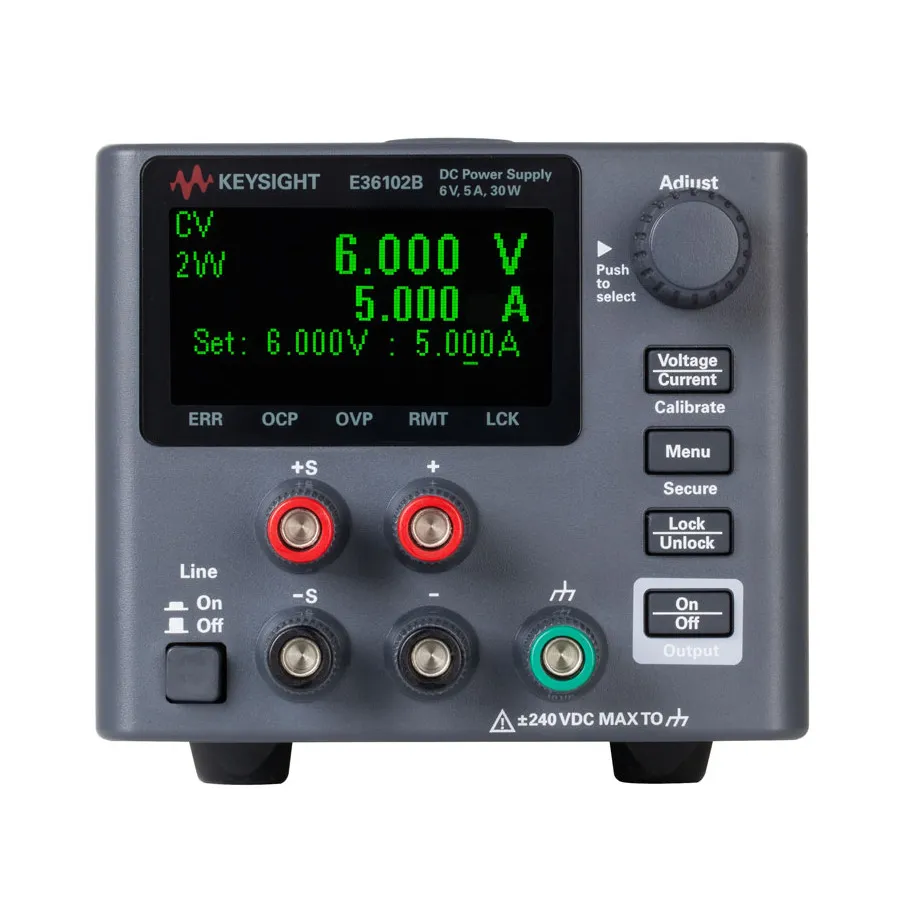Fonte de Alimentação DC Keysight E36102B/0EM/903/J01