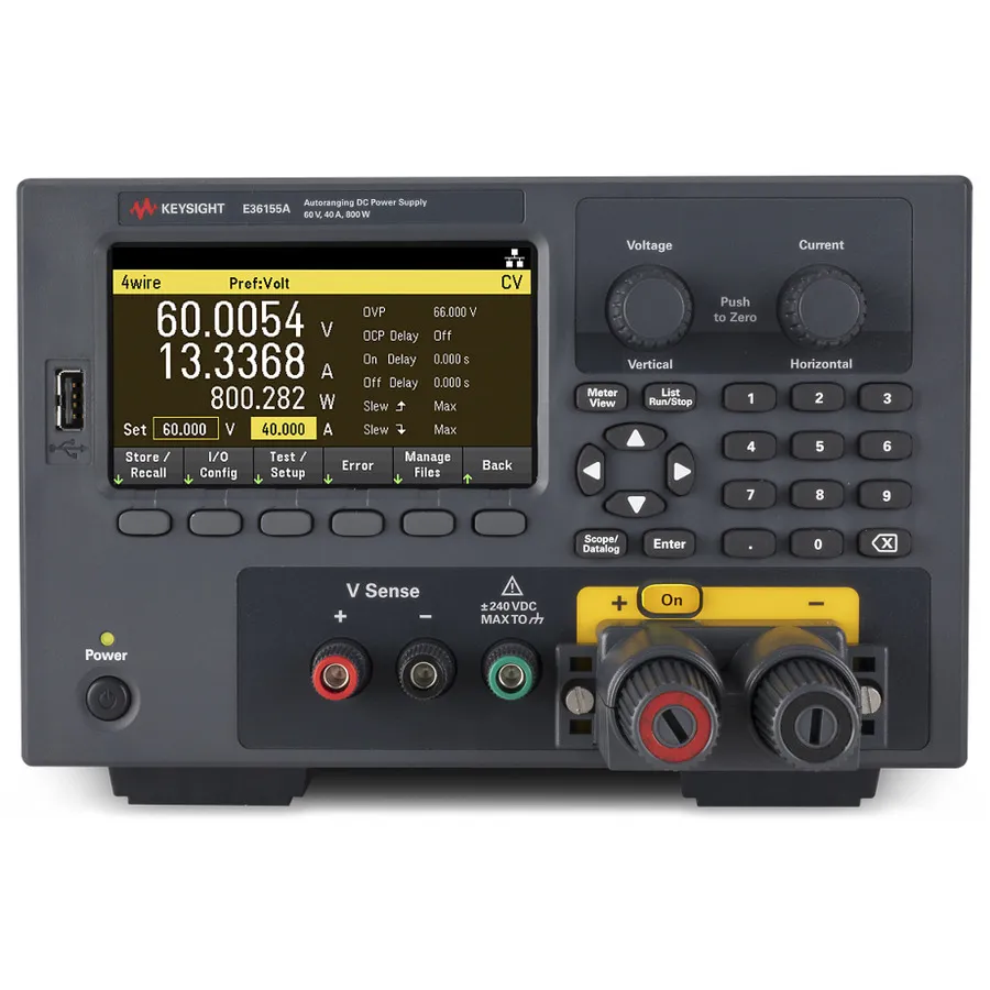 Pacote de Fonte de Alimentação CC Keysight E36155AGV 60V/40A