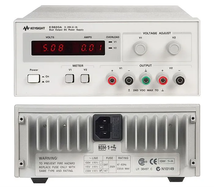 Keysight E3620A Fonte de Alimentação DC de Dupla Saída