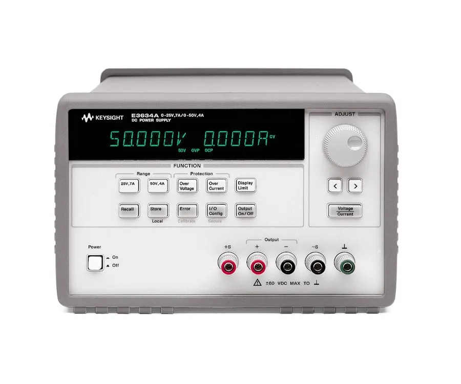 Keysight E3634A Fonte de Alimentação DC de 200W