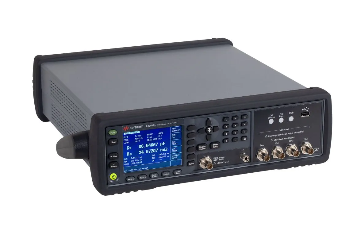 Medidor LCR de Precisão Keysight E4980AL