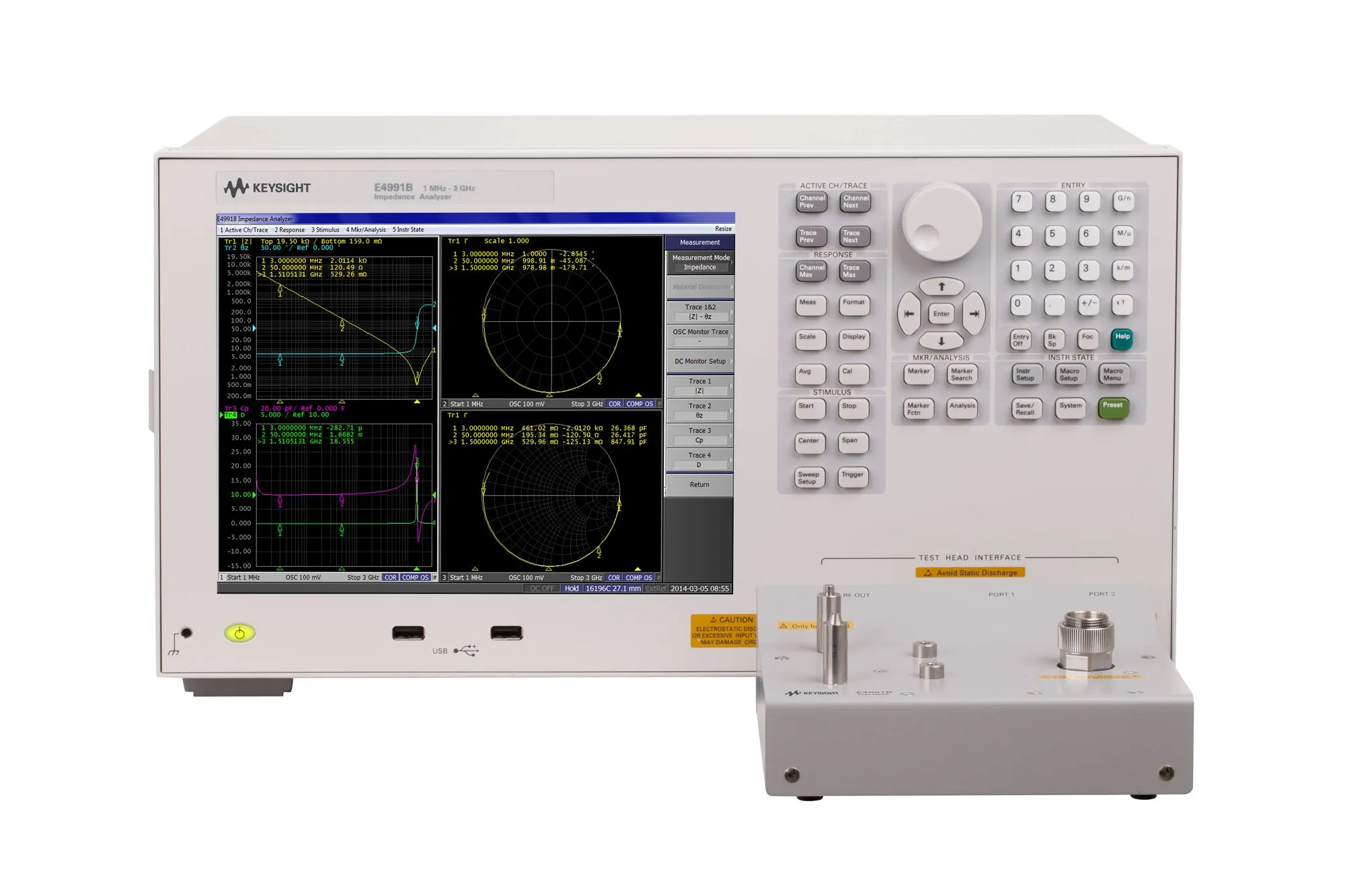 Analisador de Impedância Keysight E4991B