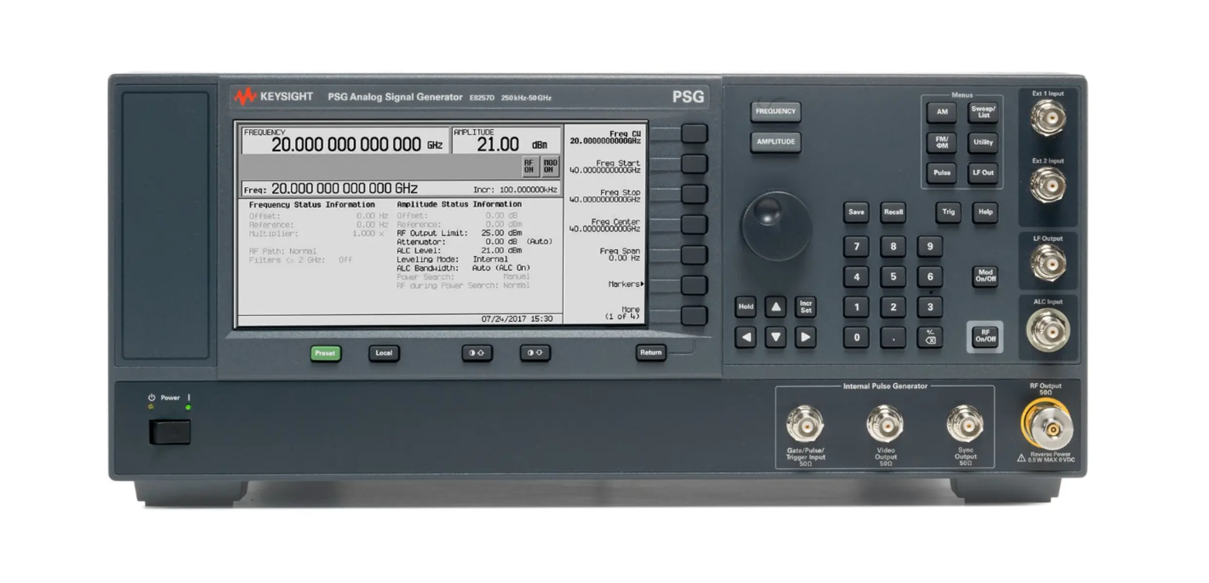 Gerador de Sinal Analógico Keysight E8257D-1CM