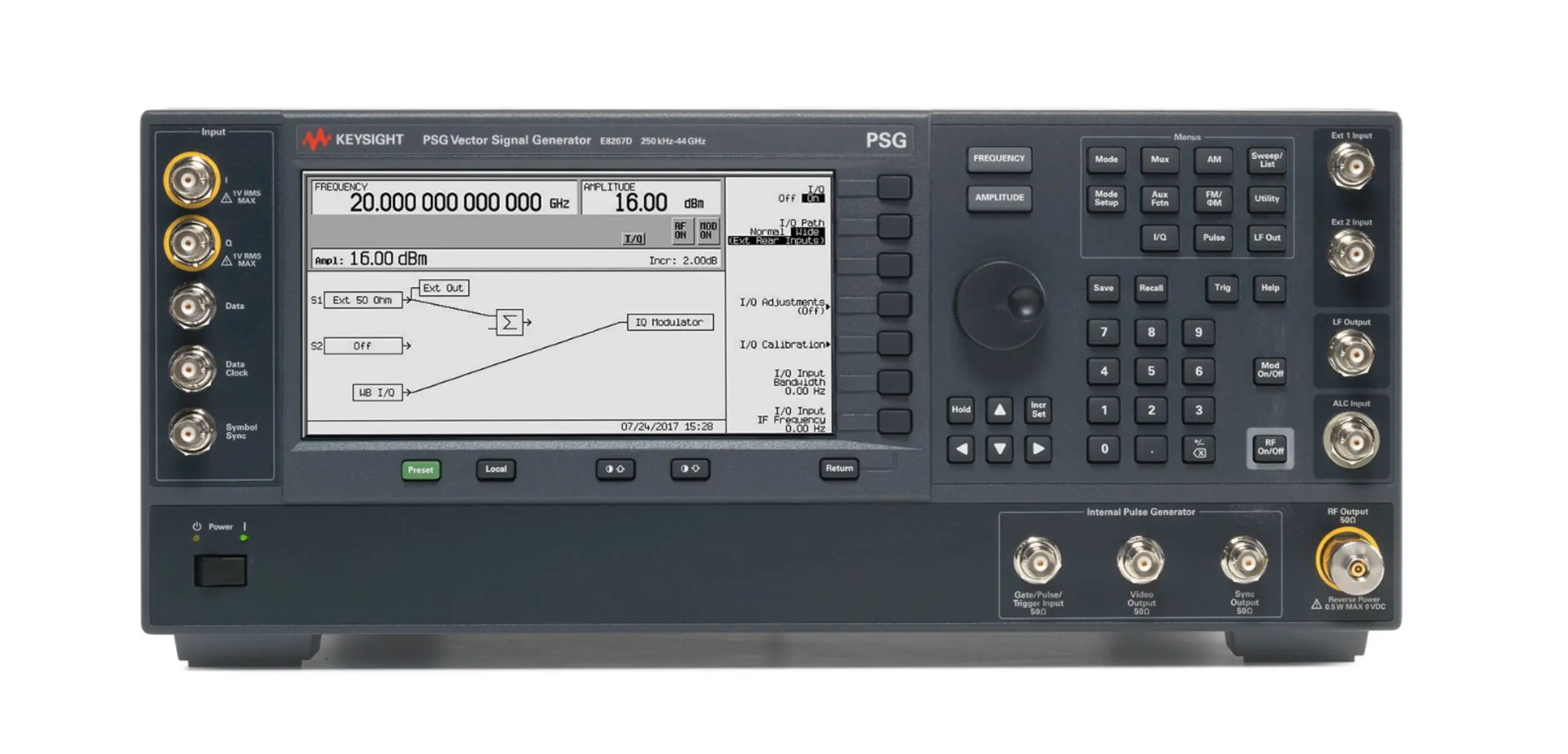 Gerador de Sinais Vetorial Keysight E8267D PSG