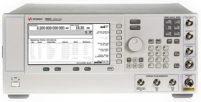 Gerador de Sinais Analógico Keysight E8663D