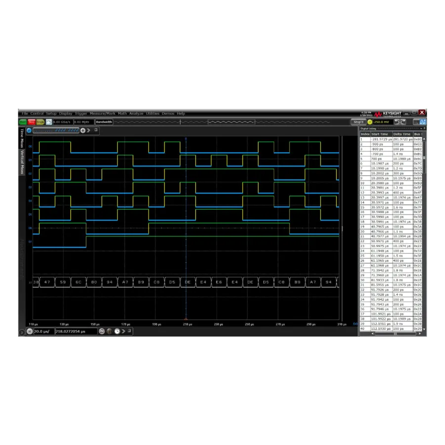 Atualização MSO Keysight EXR2MSO