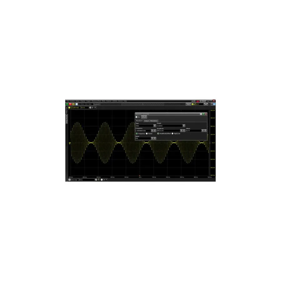 Atualização de Gerador de Formas de Onda Keysight EXR2WAV