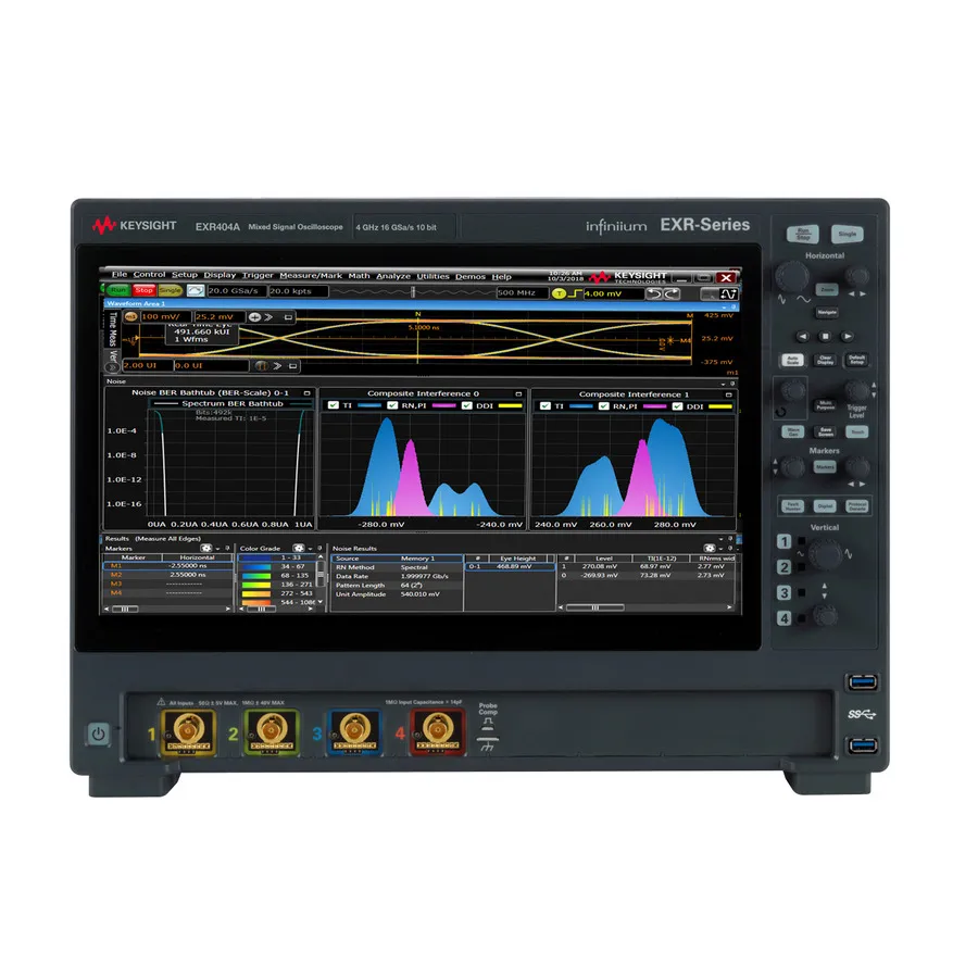Osciloscópio em Tempo Real Infiniium Keysight EXR404A