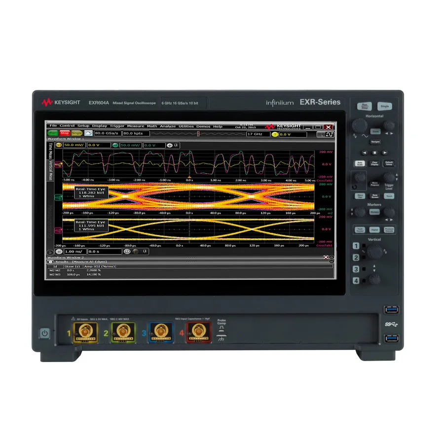 Osciloscópio em Tempo Real Infiniium Keysight EXR604A